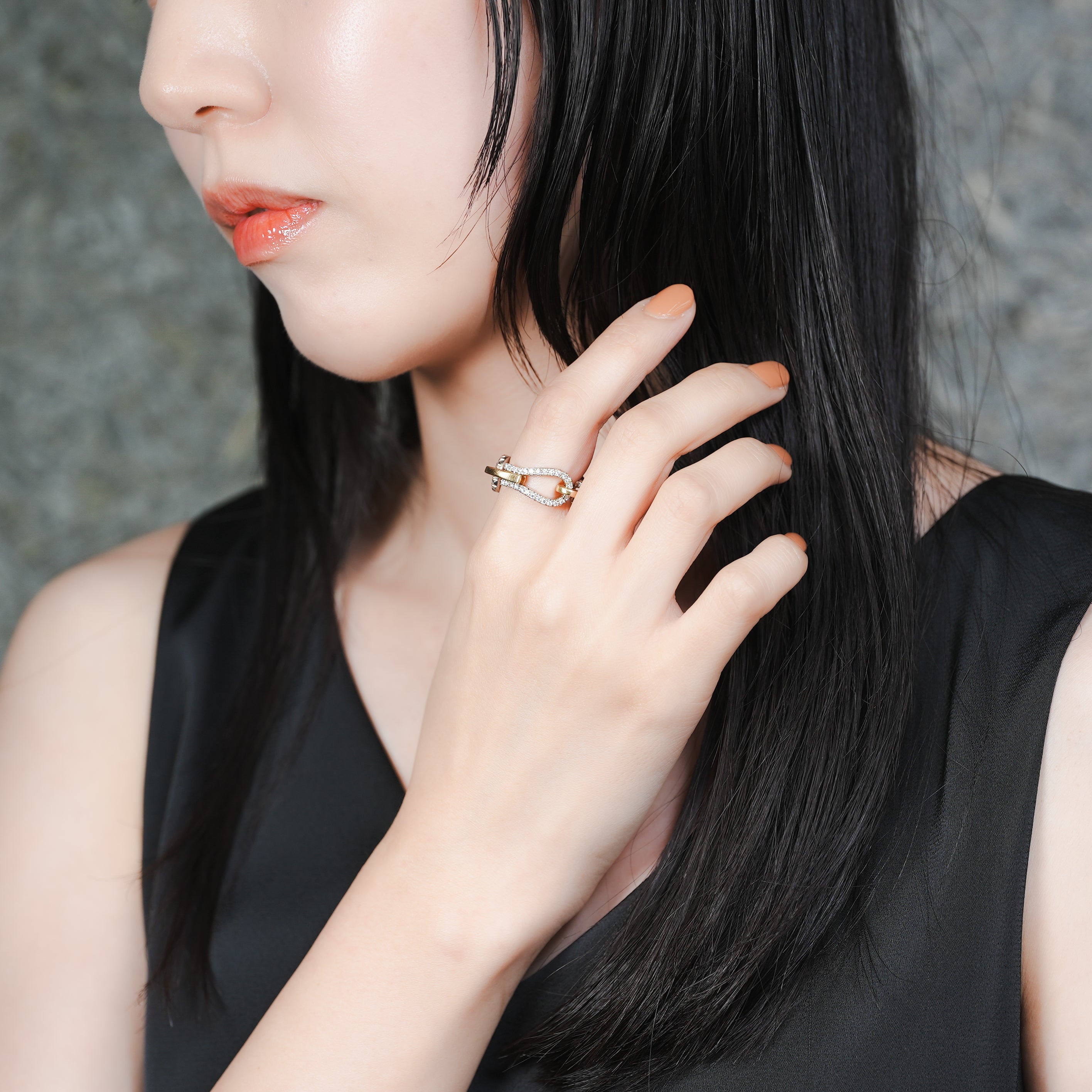 REFINE METAL COLLECTION RING [RF2020-R1B]