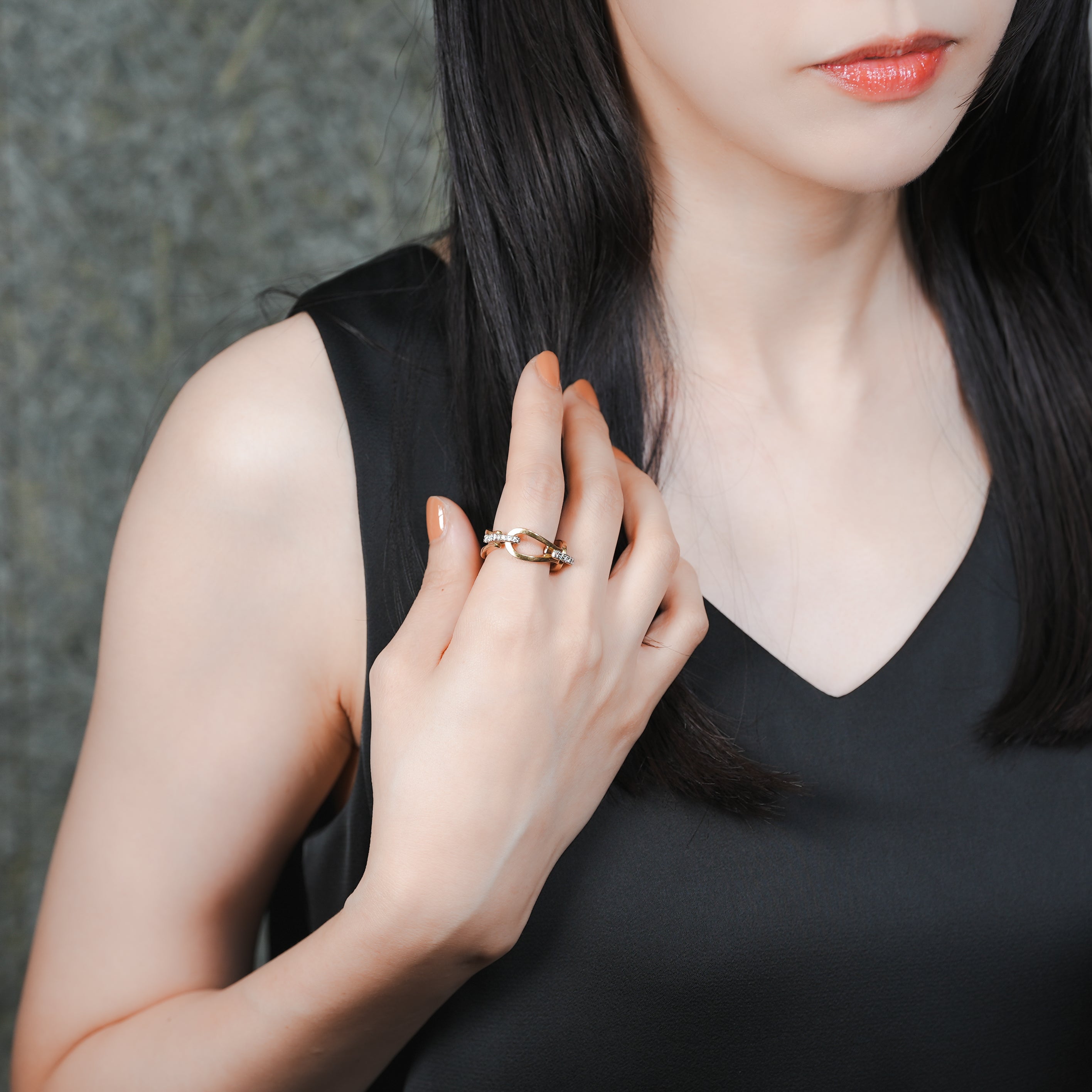 REFINE METAL COLLECTION RING [RF2020-R1C]