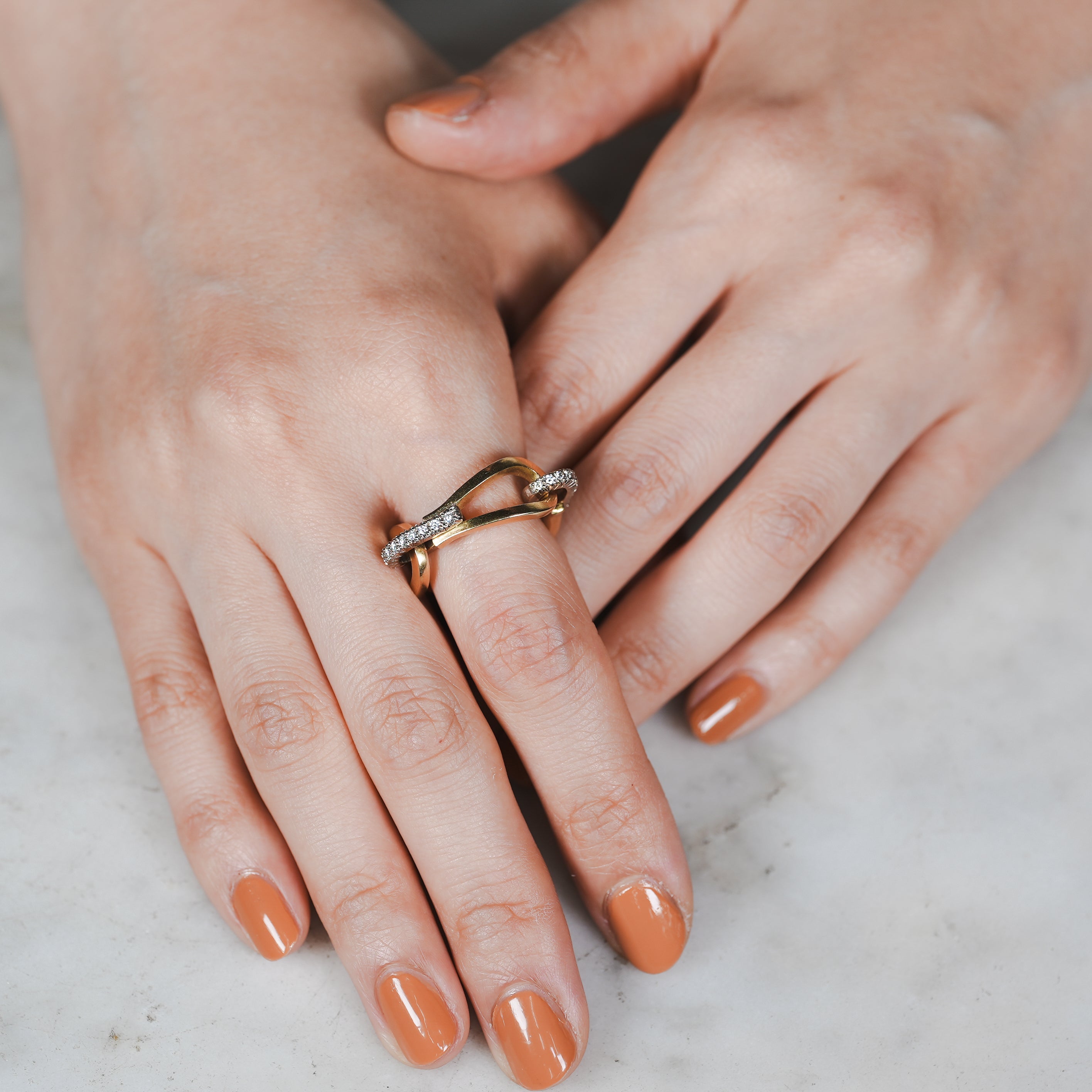 REFINE METAL COLLECTION RING [RF2020-R1C]