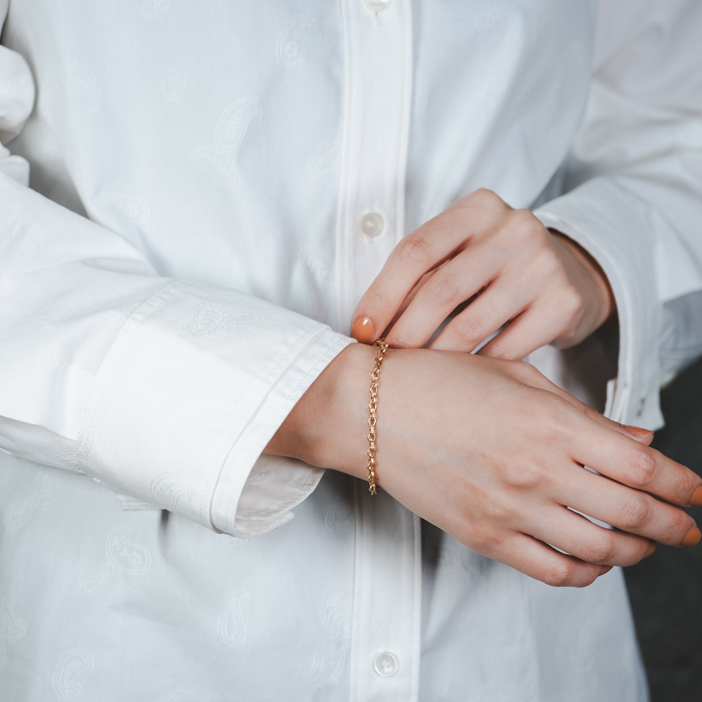 THE SYMBOL OF REFINED METAL BRACELET [RF2021-BR11]