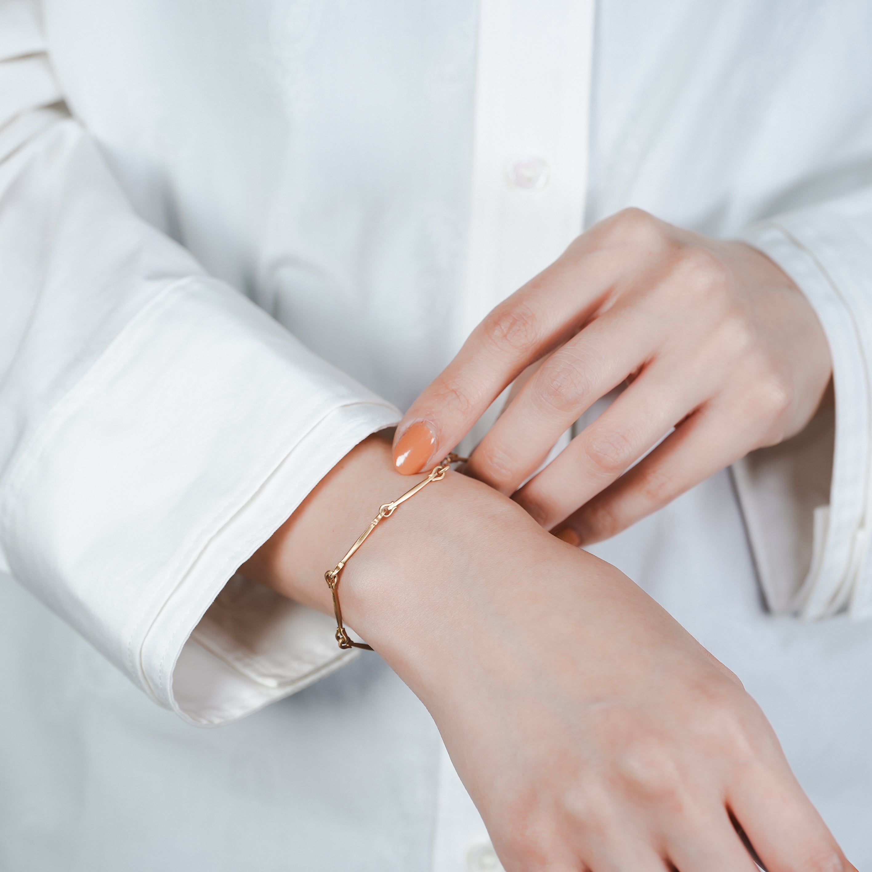 THE SYMBOL OF REFINED METAL BRACELET [RF2021-BR9]