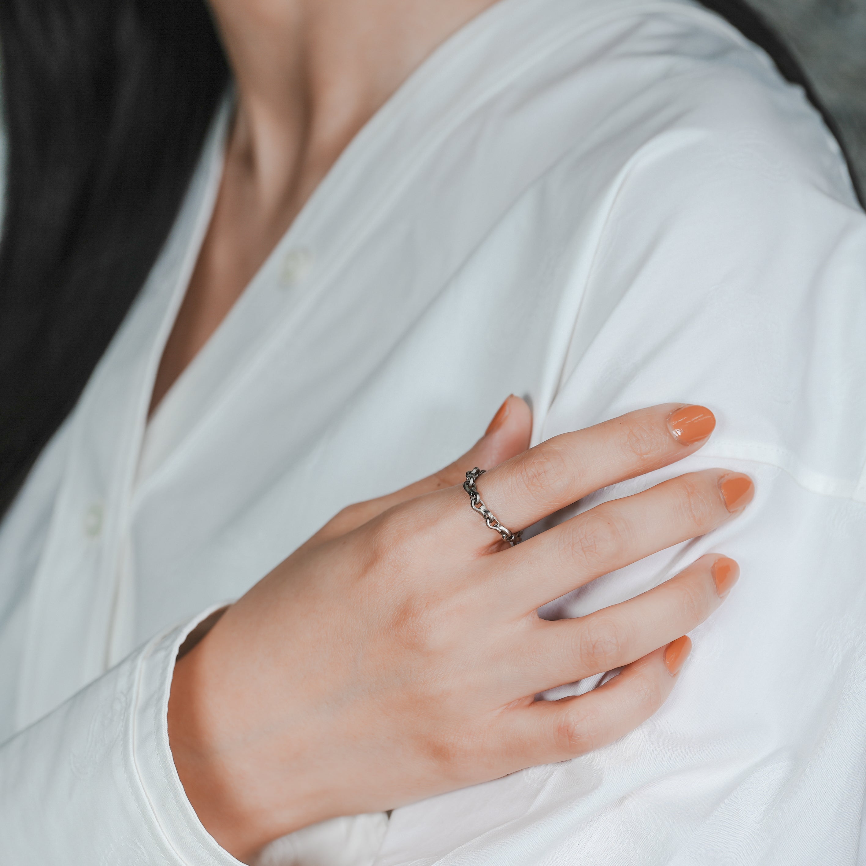 THE SYMBOL OF REFINED METAL RING [RF2021-R3]