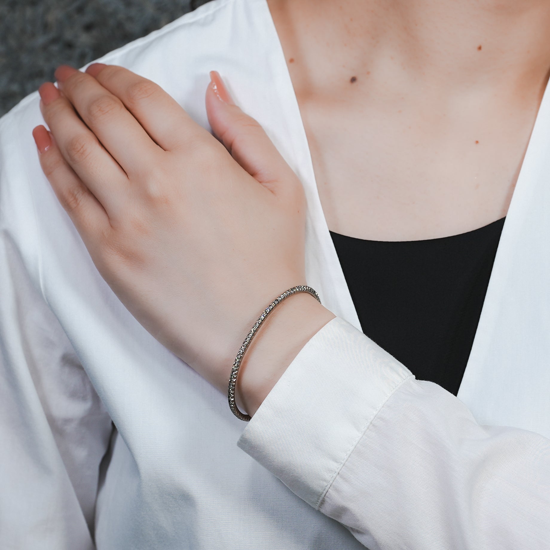 HUMETE ’CLASSIC’ BANGLE [et-BR112s]