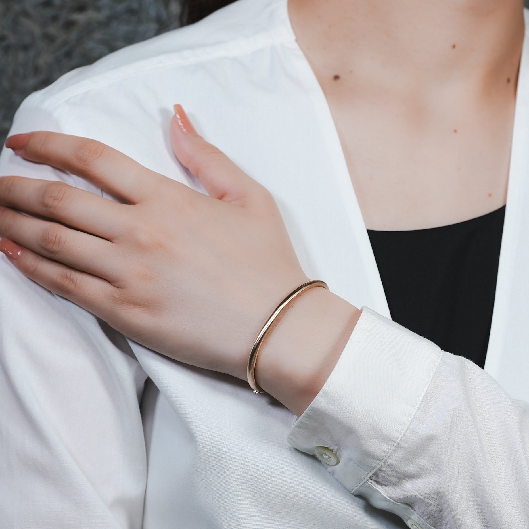 HUMETE ’CLASSIC’ BANGLE [et-BR113m]