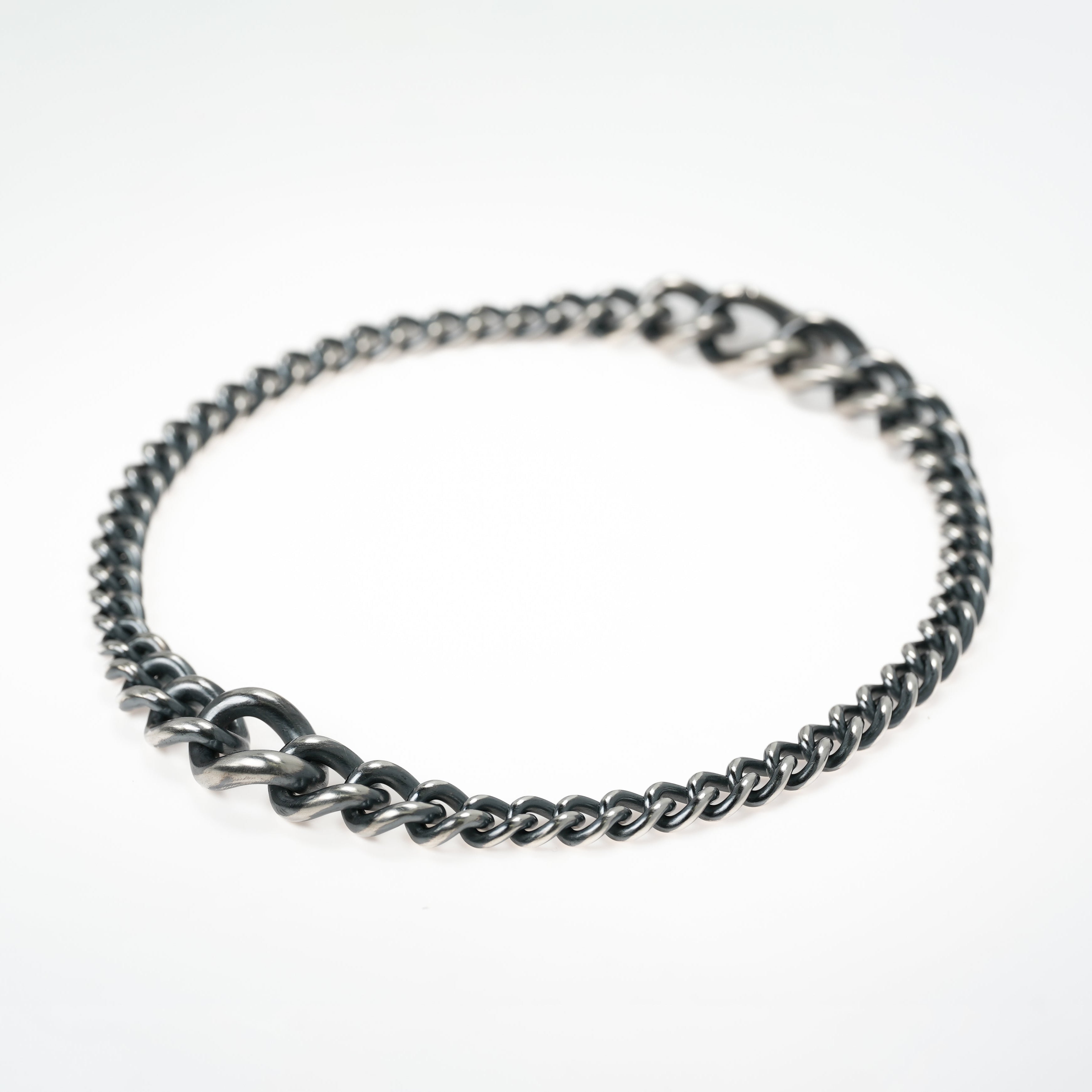 HUMETE GRADATION CHAIN NECKLACE [et-N140]