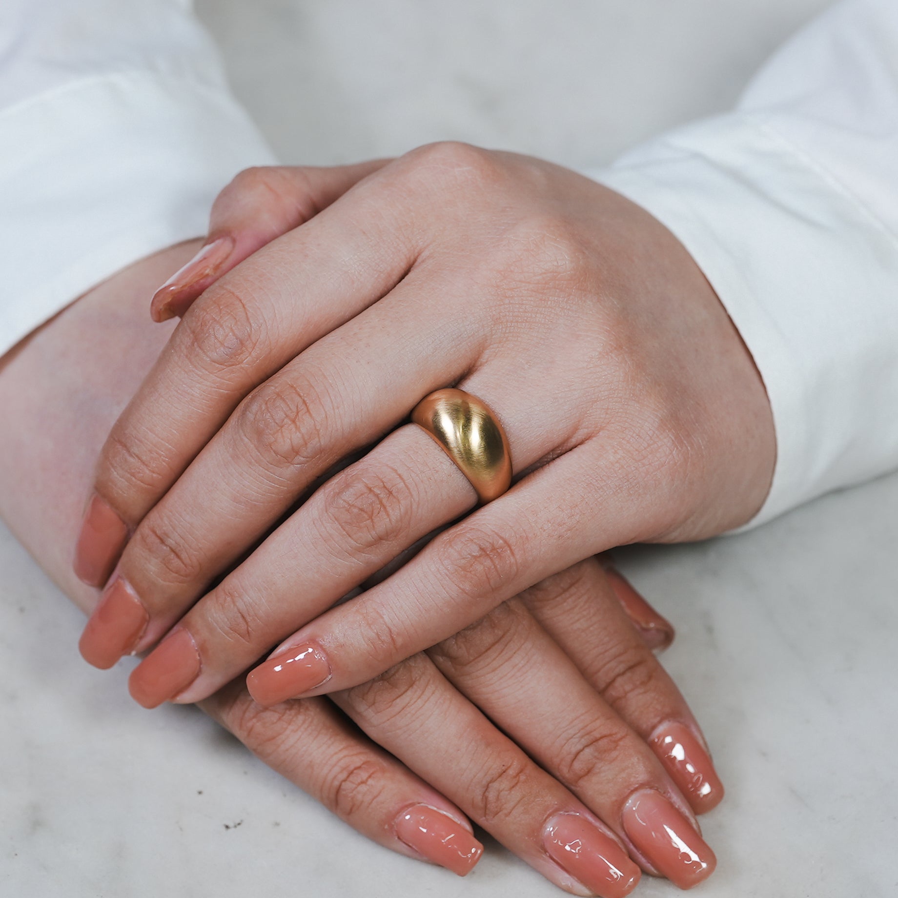 HUMETE ’CLASSIC’ RING [et-R109]
