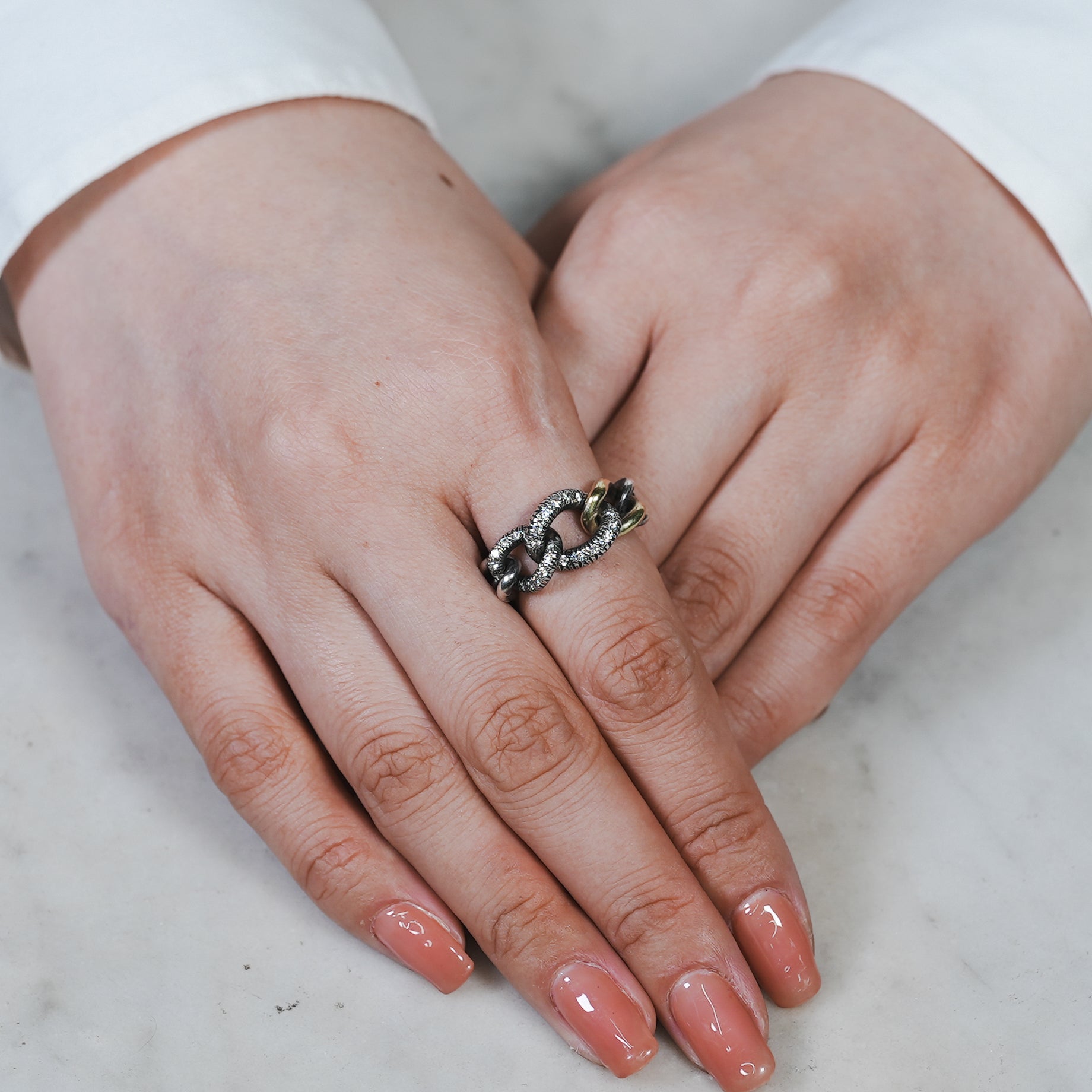 HUMETE CHAIN RING [et-R47]