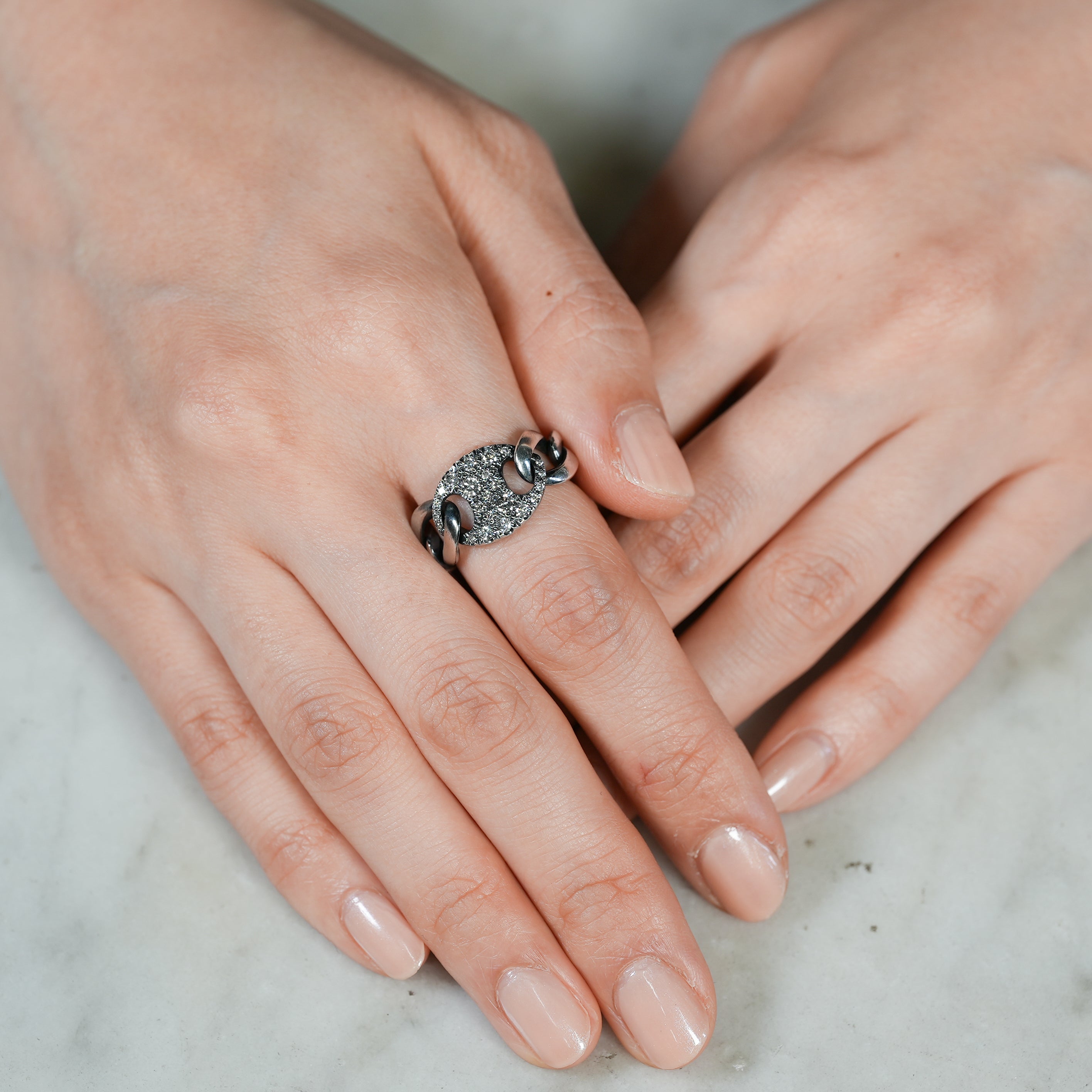 HUMETE PAVE RING [et-R68SVP]