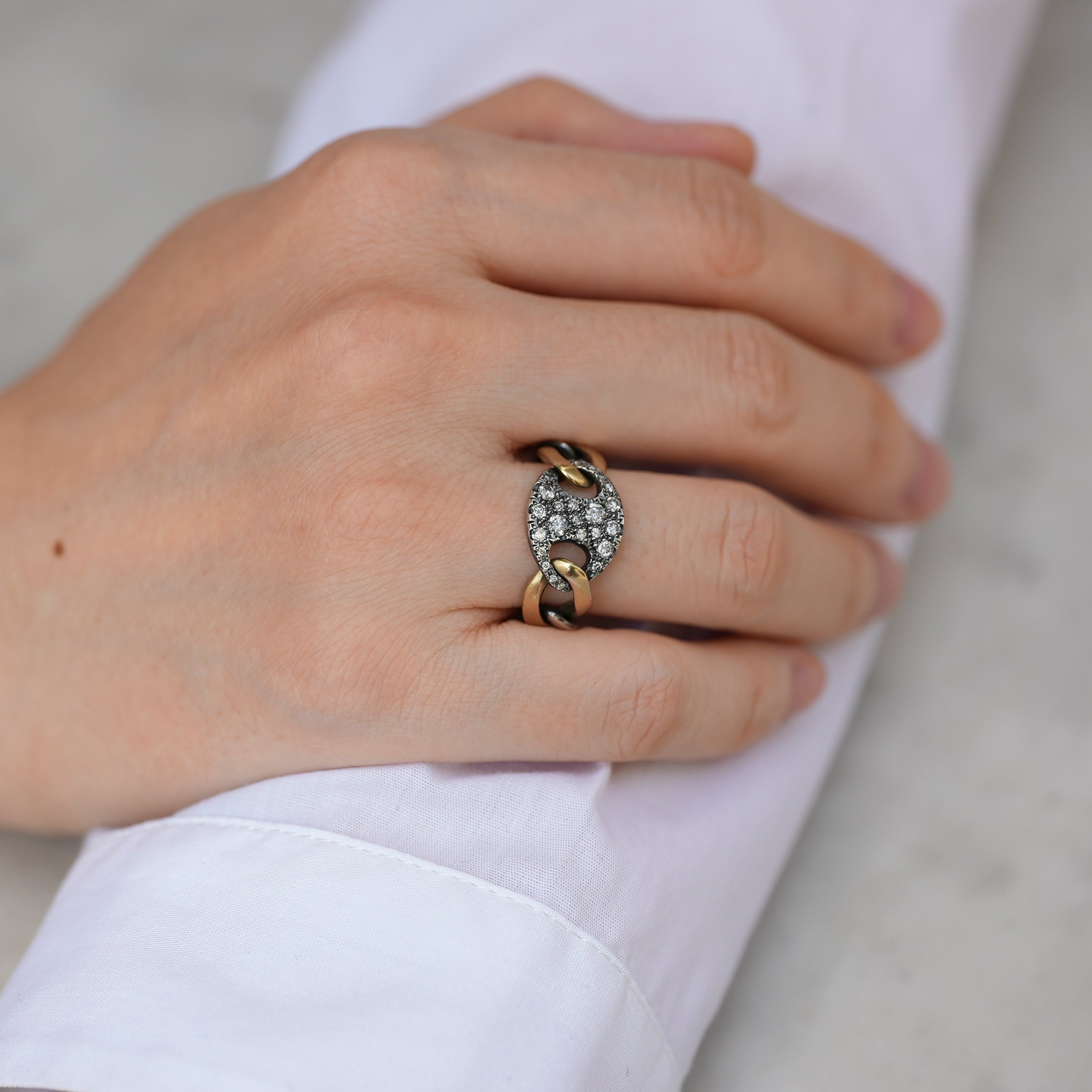 HUMETE PAVE RING [et-R68comP]