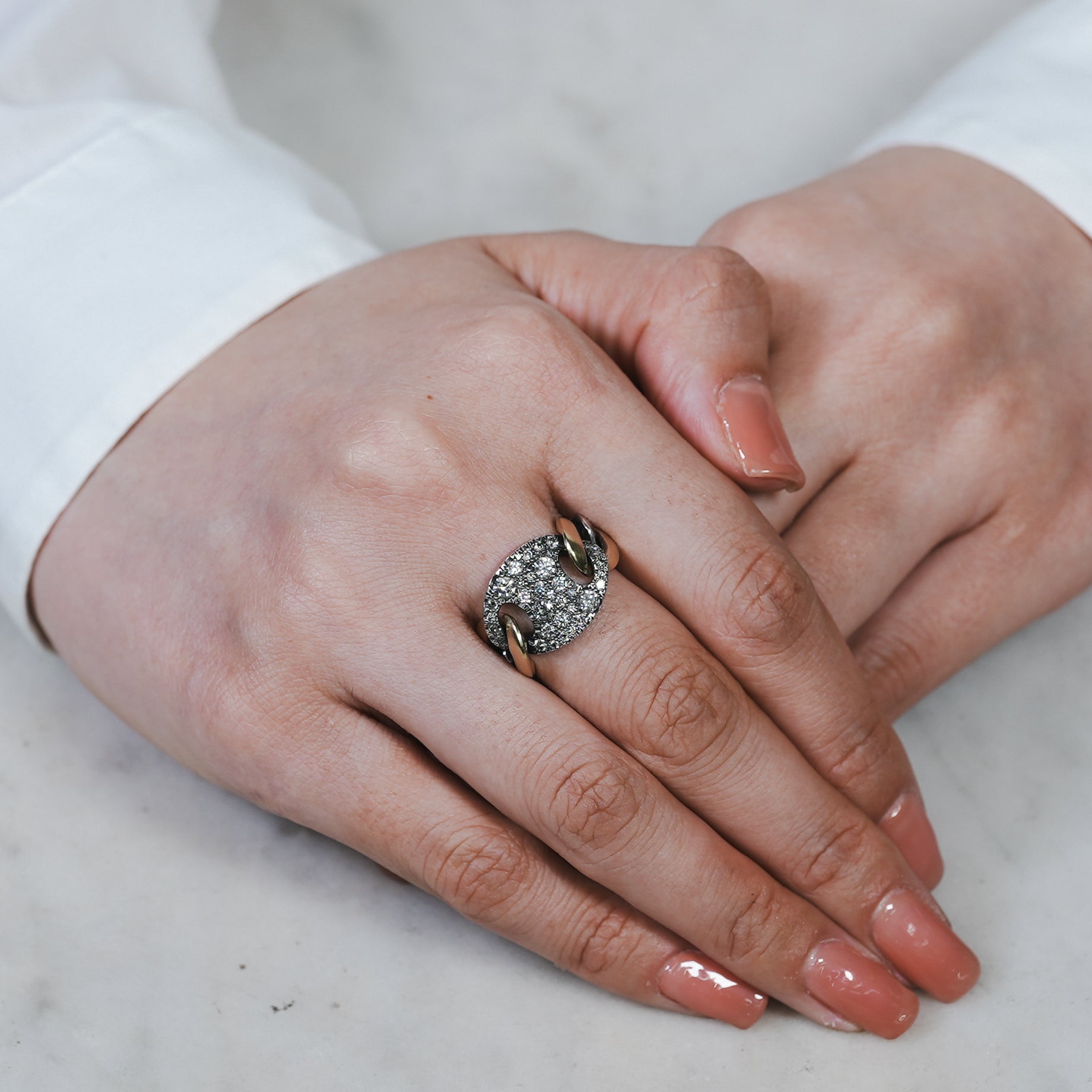 HUMETE PAVE RING [et-R69comP]