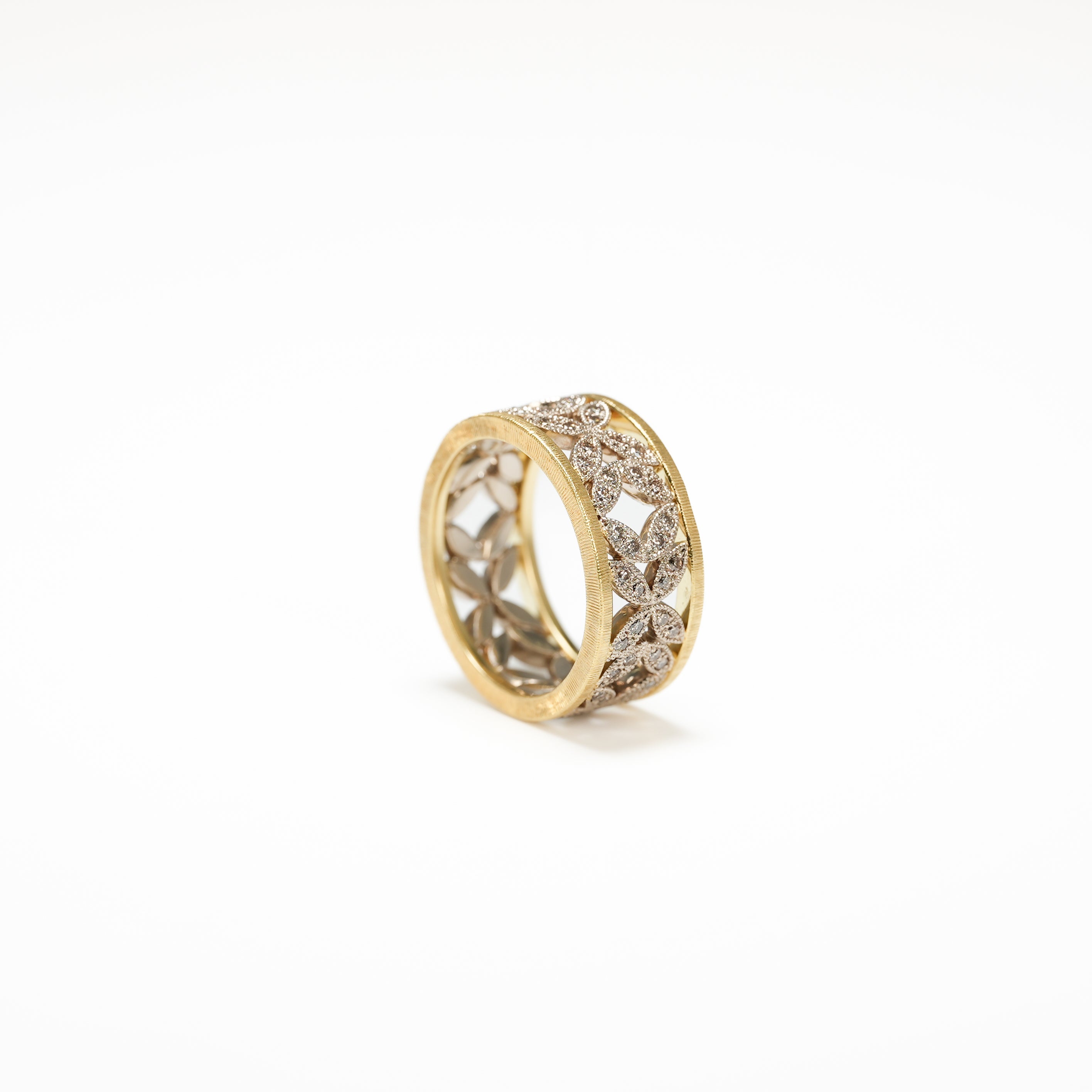 LACE COLLECTION GUILLOCHE RING [la-R166]