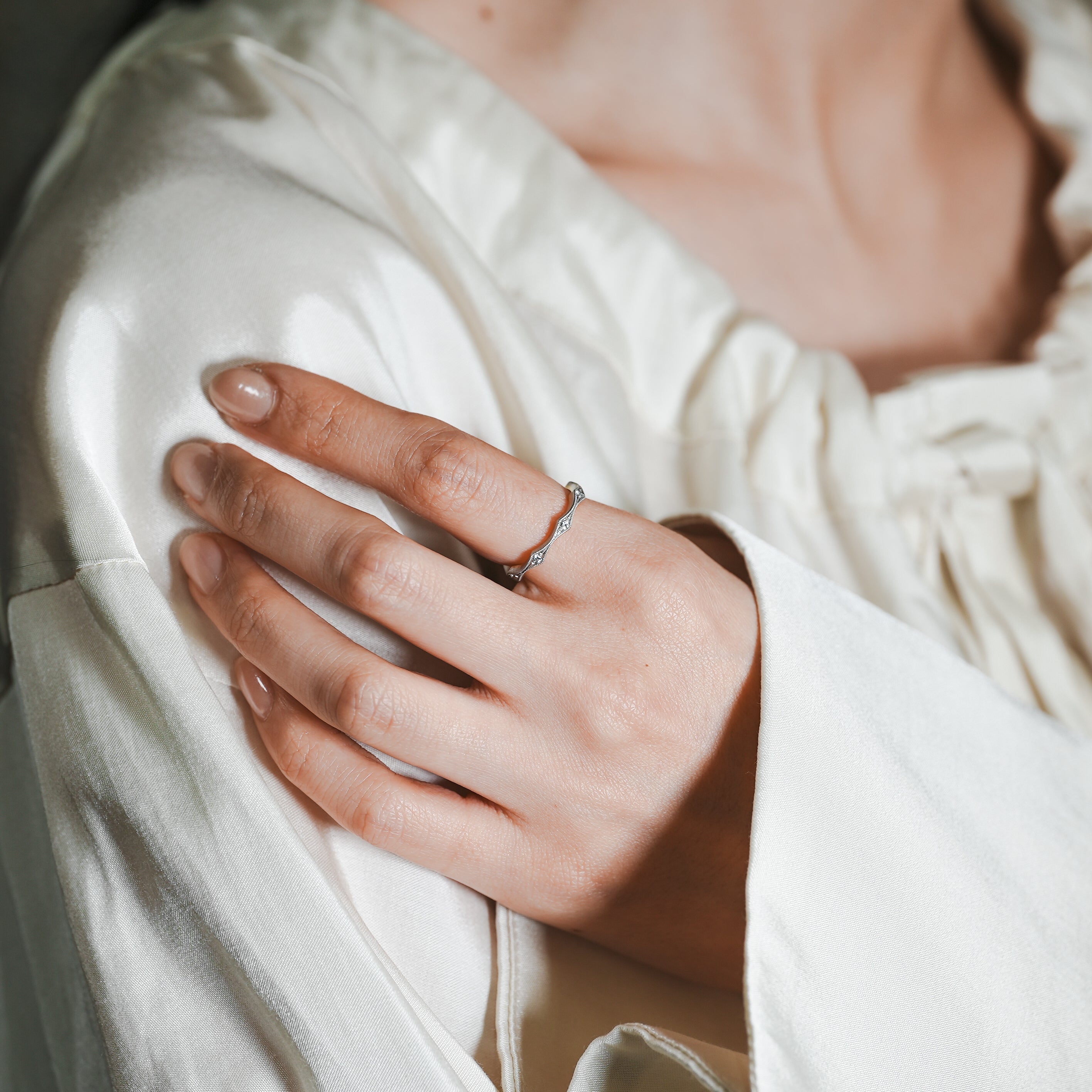 LACE COLLECTION ’GARLAND' RING [la-R274]
