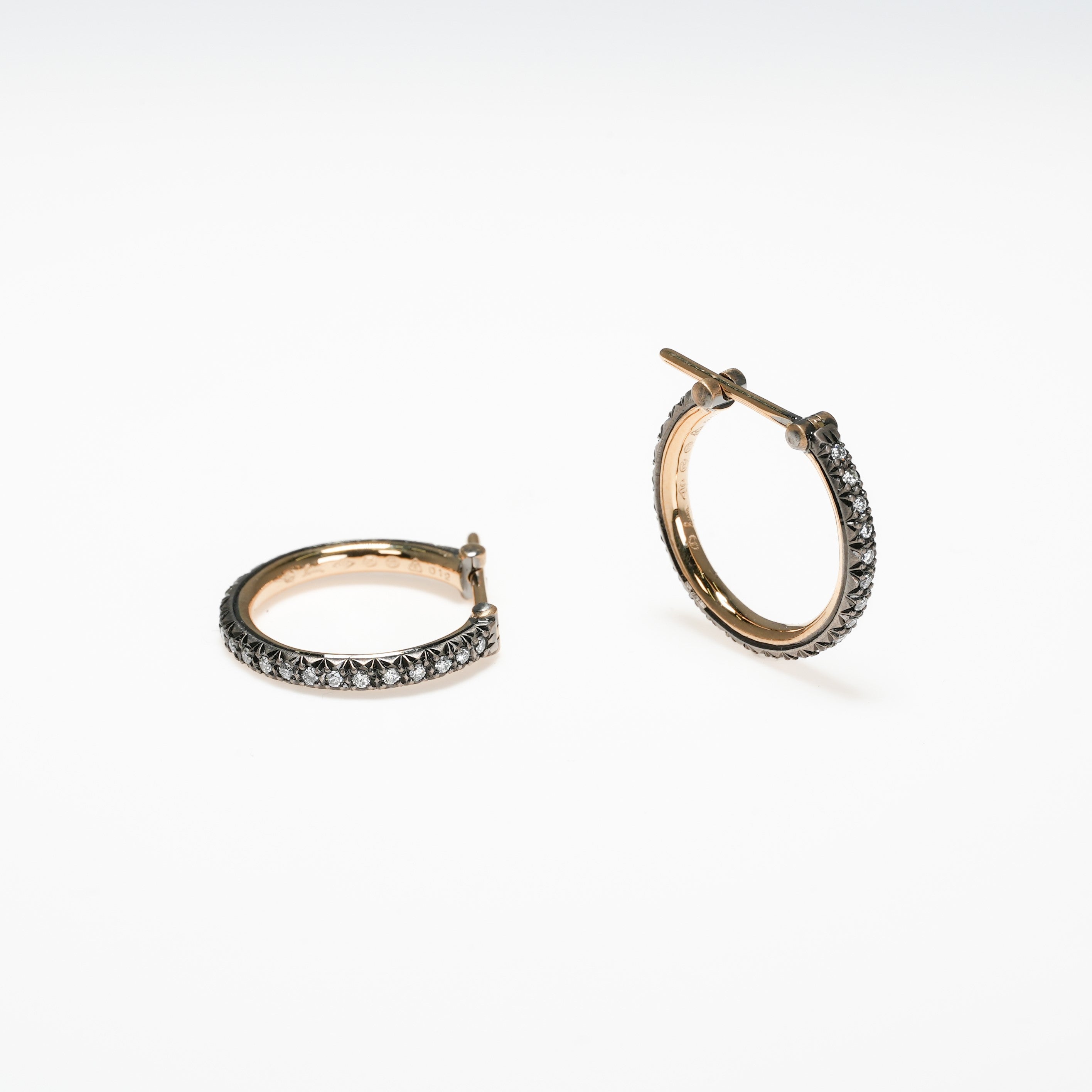HUMETE COMBINATION COLLECTION PIERCED EARRINGS [et-P132S]