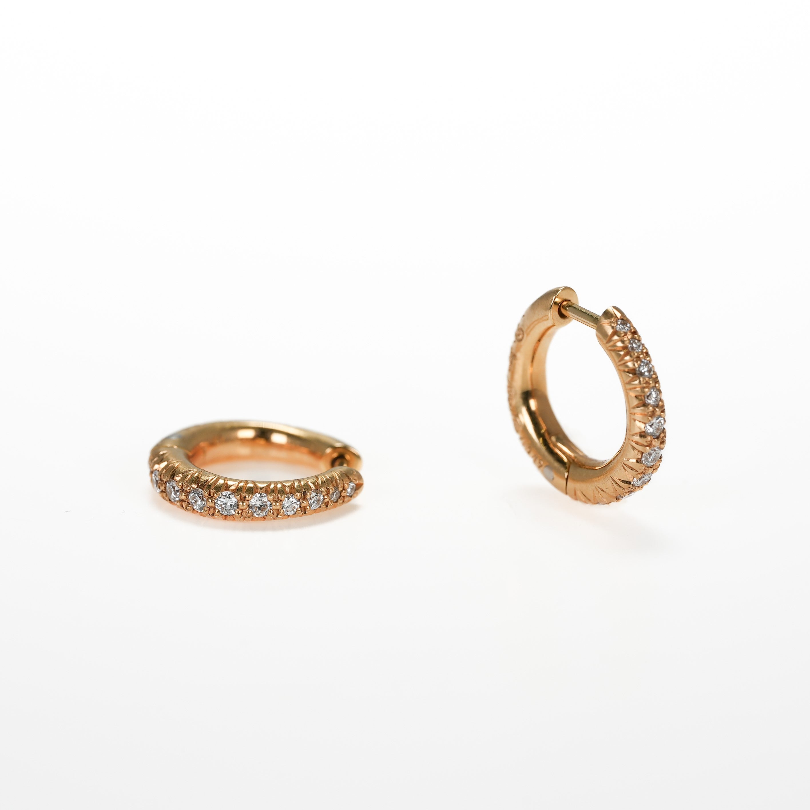 HUMETE ’CLASSIC’ PIERCED EARRINGS [et-P98m]